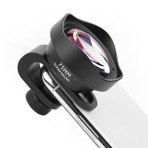 Updated 17MM Thread Mobile Camera Lens 10X Macro Lens Phone 75MM Clip On Lenses for iPhone 11 Pro Max Android