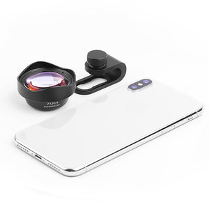 Updated 17MM Thread Mobile Camera Lens 10X Macro Lens Phone 75MM Clip On Lenses for iPhone 11 Pro Max Android