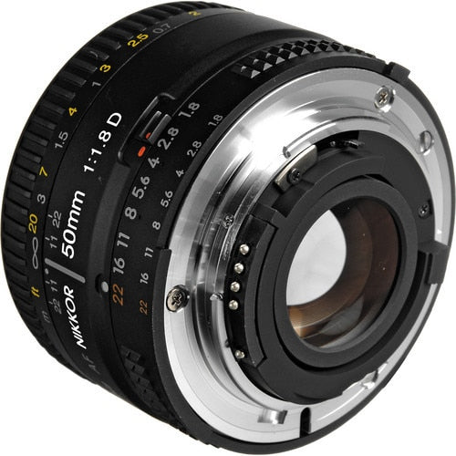 Nikon 50mm Lens AF 50 / 1.8D Lenses for Nikon All Dslr Camera Lens