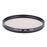 Camera Filter a Polarizing Filter 49mm-82mm CPL Filter For Canon Nikon DSLR Camera Lens