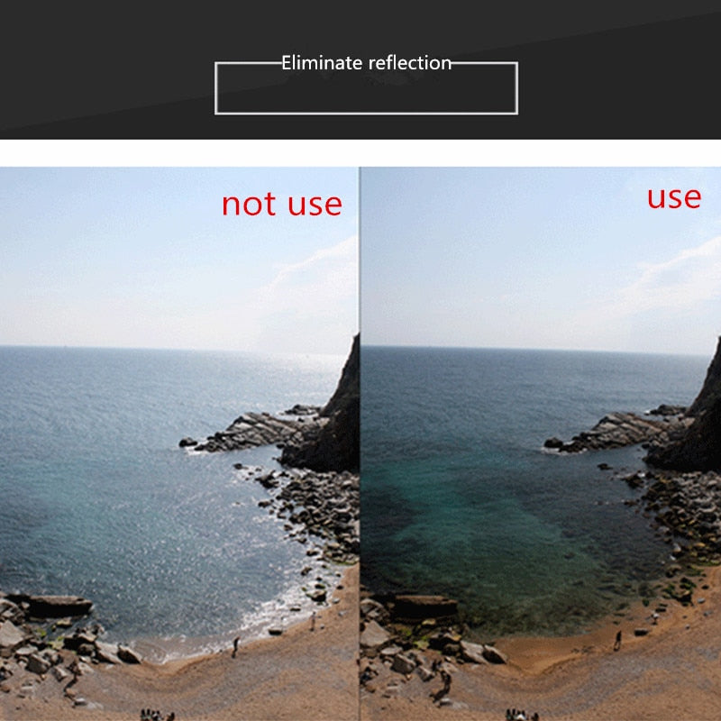 Camera Filter a Polarizing Filter 49mm-82mm CPL Filter For Canon Nikon DSLR Camera Lens