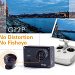 GitUP Git2P 90 Degree Lens Action Camera 2K Wifi Sports DV Full HD