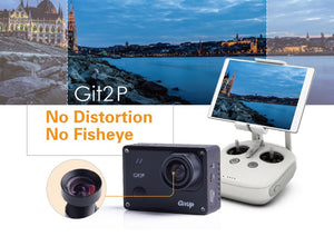 GitUP Git2P 90 Degree Lens Action Camera 2K Wifi Sports DV Full HD