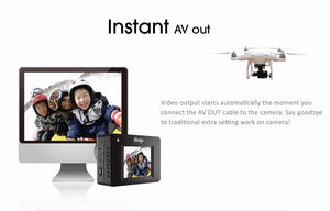 GitUP Git2P 90 Degree Lens Action Camera 2K Wifi Sports DV Full HD