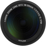 Canon 18-135 STM Lens Canon EF-S 18-135mm f/3.5-5.6 IS STM Lenses