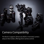 Ronin S Standard Kit and Essentials Kit Superior 3-Axis Stabilization Camera Control Fine Focus Control
