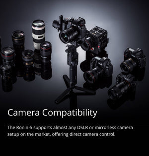 Ronin S Standard Kit and Essentials Kit Superior 3-Axis Stabilization Camera Control Fine Focus Control