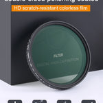 ND2-32 Fader ND Filter 52mm 62mm 67mm 72mm 77mm