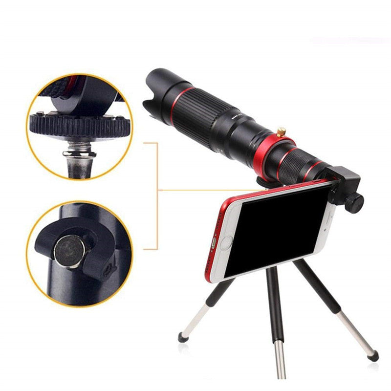 Orsda 4K HD 36X Optical Zoom Camera Lens Telephoto Telescope for All Smartphone