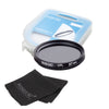 37mm Circular Polarizing CPL Filter+ case +cloth  for Canon 1000D 650D 600D 550D 500D Rebel T4i T3i T3 T2i 18-55mm Lens