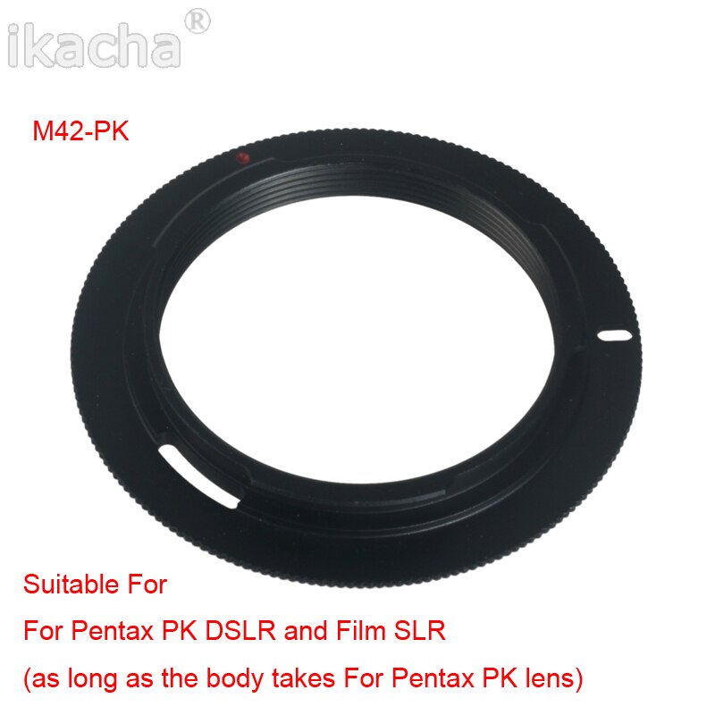 Metal M42 Lens Adapter Ring For M42-EOS AI AF PK Lens Adapter To For Canon Nikon Sony Pentax 20d 40d 50d SLR Camera