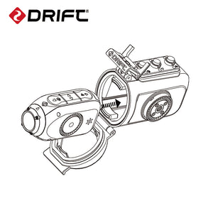 Original Drift Action Sports Camera 60M Waterproof Housings Case for Ghost 4K and Ghost X
