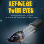 LUCKY Portable Underwater Fishing&Inspection Camera Night vision Camera 4.3 Inch IP68 20M Cable for Ice/Sea