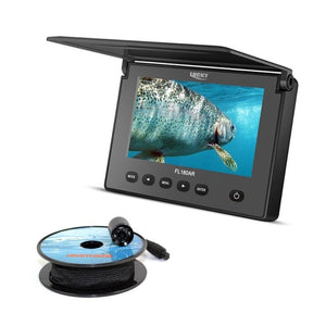 LUCKY Portable Underwater Fishing&Inspection Camera Night vision Camera 4.3 Inch IP68 20M Cable for Ice/Sea