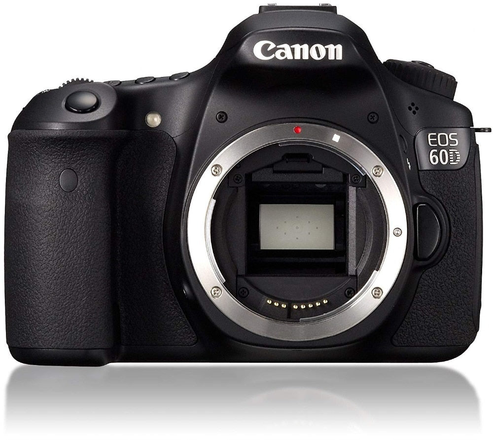 USED Canon EOS 60D 18 MP CMOS Digital SLR Camera with with 18-55SII Kit Lens Memory Card