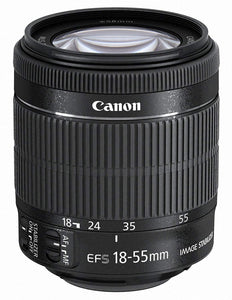 White Box - Canon 18-55 Lens f/3.5-5.6 IS STM Lenses for 1300D 1200D 600D 700D 750D 760D 70D 60D Rebel T3i T5