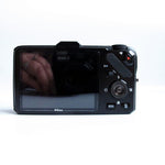 USED Nikon Coolpix S9300 16MP Digital Camera CMOS 18x Zoom-NIKKOR ED glass lens with GPS