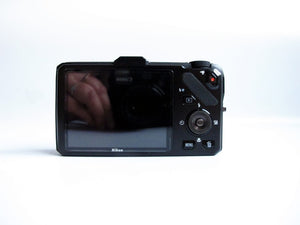 USED Nikon Coolpix S9300 16MP Digital Camera CMOS 18x Zoom-NIKKOR ED glass lens with GPS