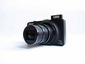 USED Nikon Coolpix S9300 16MP Digital Camera CMOS 18x Zoom-NIKKOR ED glass lens with GPS