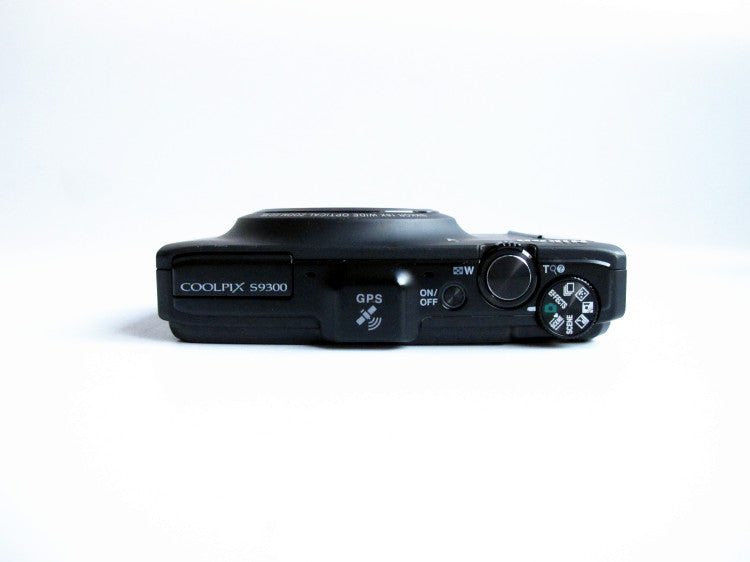 USED Nikon Coolpix S9300 16MP Digital Camera CMOS 18x Zoom-NIKKOR ED glass lens with GPS