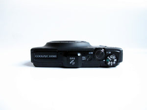 USED Nikon Coolpix S9300 16MP Digital Camera CMOS 18x Zoom-NIKKOR ED glass lens with GPS
