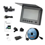 LUCKY Portable Underwater Fishing&Inspection Camera Night vision Camera 4.3 Inch IP68 20M Cable for Ice/Sea