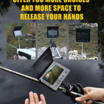 LUCKY Portable Underwater Fishing&Inspection Camera Night vision Camera 4.3 Inch IP68 20M Cable for Ice/Sea