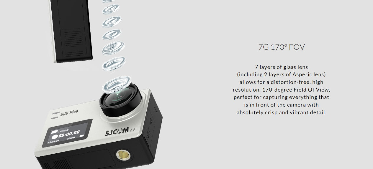 Original SJCAM SJ8 Air Touch screen WiFi DV Camcorder Remote Control Sports Camera Full Set Box