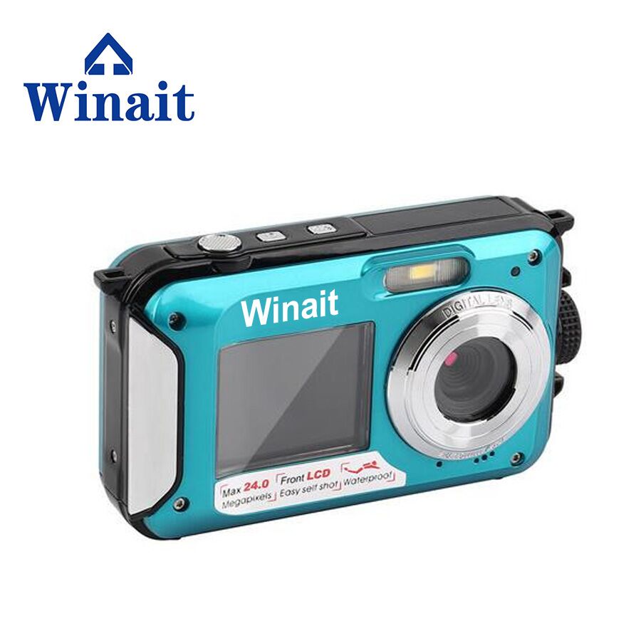 2017 Latest Winait DC-16 Super 1080P Max 24MP Digital Camera Mini Camera Support 32GB Card