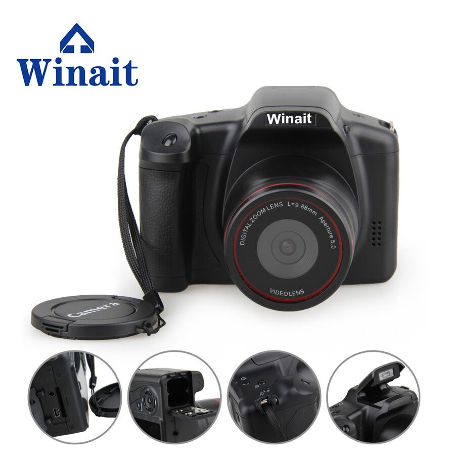 Latest 32GB dslr camera DC-04 12MP 720P Slr camera with 4x digital zoom hight-quality camera