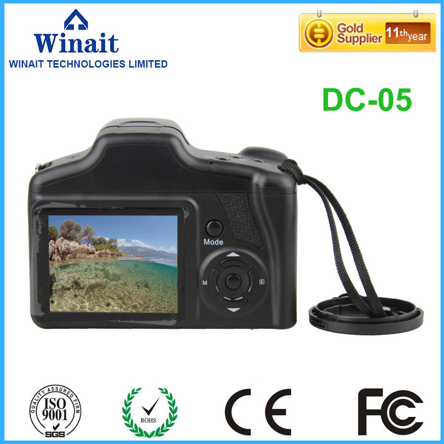 Latest 32GB dslr camera DC-04 12MP 720P Slr camera with 4x digital zoom hight-quality camera