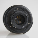 USED Nikon NIKKOR 18-55mm f/3.5-5.6G VR AF Lens Auto & Manual Front Lens Rear Lens Cap
