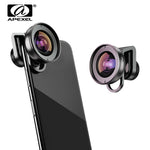 Apexel HD 110 degree Wide Angle Camcorder Lens for Dual & Single Lens All Smartphones