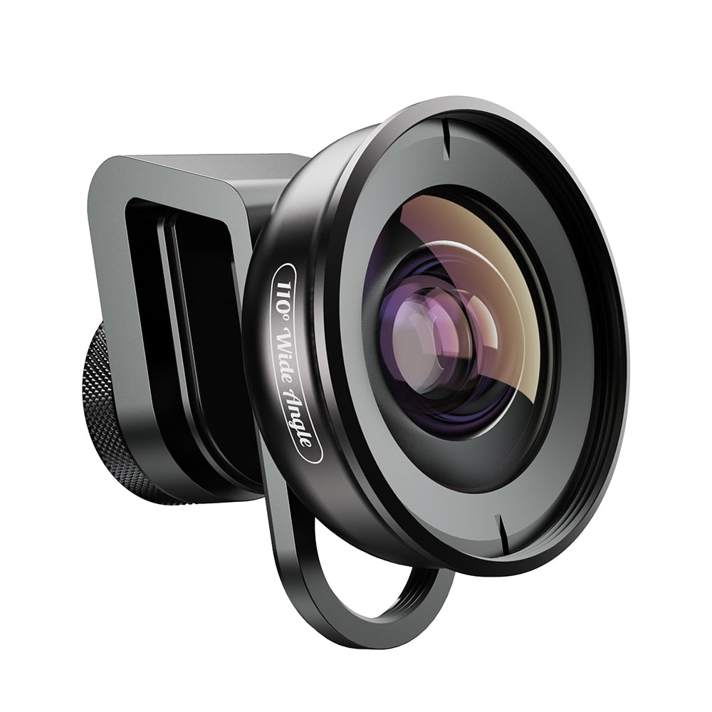 Apexel HD 110 degree Wide Angle Camcorder Lens for Dual & Single Lens All Smartphones
