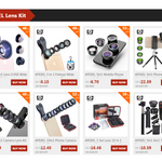 Apexel HD 110 degree Wide Angle Camcorder Lens for Dual & Single Lens All Smartphones