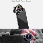 Apexel HD 110 degree Wide Angle Camcorder Lens for Dual & Single Lens All Smartphones