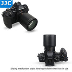 JJC Camera Lens Hood Shade for Olympus M.ZUIKO DIGITAL ED 60mm f2.8 Macro Lens Replace Olympus LH-49 Lens Hood Tube