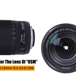 EW-73D 67mm Lens Hood Reversible Camera for Canon 80D 7DII 7D2 77D 760D EF-S 18-135mm USM