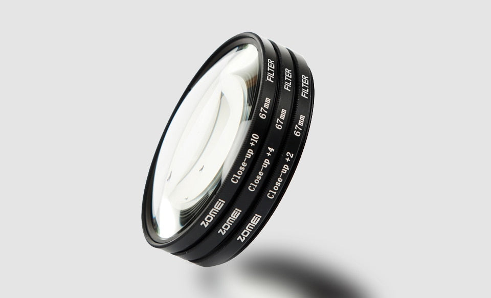 Zomei Macro Close-up Lens Filter +1-+10 Optical Glass Camera Filter Enlarging Shooting for Canon Nikon DSLR Camera