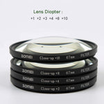 Zomei Macro Close-up Lens Filter +1-+10 Optical Glass Camera Filter Enlarging Shooting for Canon Nikon DSLR Camera