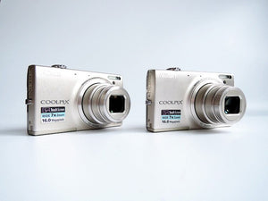 USED Nikon COOLPIX S6100 16 MP Digital Camera with 7x NIKKOR Wide-Angle Optical Zoom Lens and 3-Inch Touch-Panel LCD