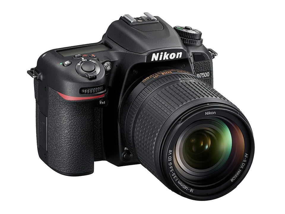 Nikon D7500 DSLR Camera Body AF-S DX 18-140mm f/3.5-5.6G ED VR Lens