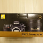 New Nikon D750 DSLR Camera Body with Nikon AF-S NIKKOR 24-120mm f/4G ED VR Lens