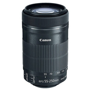 Canon EF-S 55-250mm f/4-5.6 IS STM Lenses for 800D 700D 750D 760D 1200D 1300D T3i T6 T5i T5 60D 70D 80D