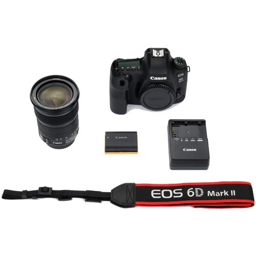 Canon 6D Mark II DSLR Camera with F/4L IS II USM Lens