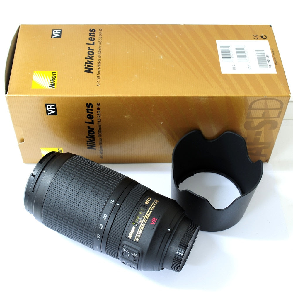 Nikon Zoom AF-S 70-300mm f/4.5-5.6G IF-ED VR Autofocus Lens For Nikon All