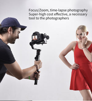 AK4000 3-Axis Handheld Camera Stabilizer Gimbal for Sony Canon 5D 8D Mark II Panasonic GH5 Nikon D850 4kg Payloay
