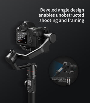 AK4000 3-Axis Handheld Camera Stabilizer Gimbal for Sony Canon 5D 8D Mark II Panasonic GH5 Nikon D850 4kg Payloay