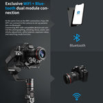 AK4000 3-Axis Handheld Camera Stabilizer Gimbal for Sony Canon 5D 8D Mark II Panasonic GH5 Nikon D850 4kg Payloay