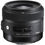 SIGMA 30mm 1.4 Lens F1.4 DC HSM ART Lens for Nikon d3100 D3200 D3300 D5100 D5200 D5300 D80 D90 D300 D60 Lens